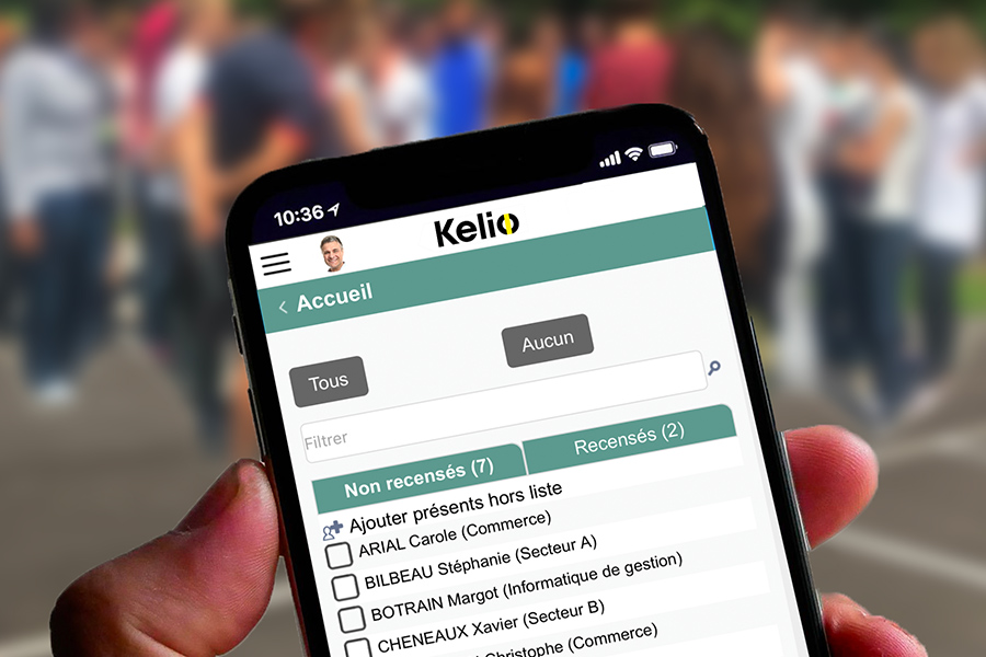 Kelio - Logiciel de gestion des exercices d'évacuation incendie sur smartphone