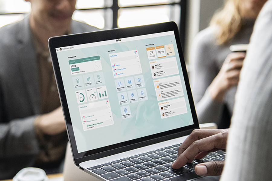 Kelio - Interface logiciel