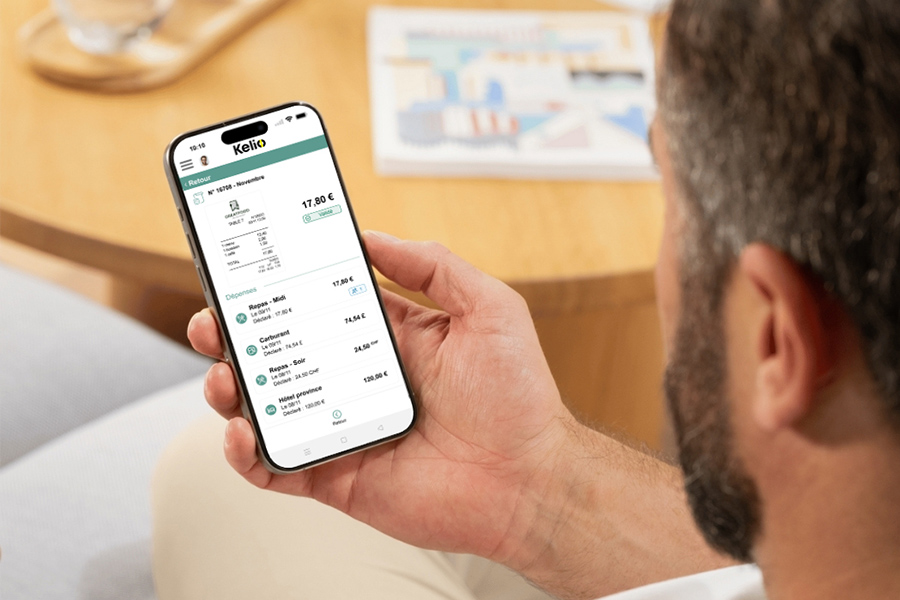 Kelio - Validation des notes de frais