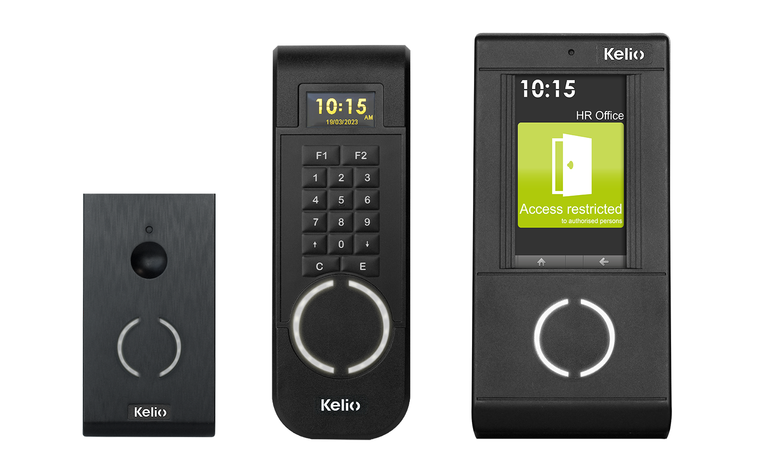 Kelio-made clocking terminals for managing access