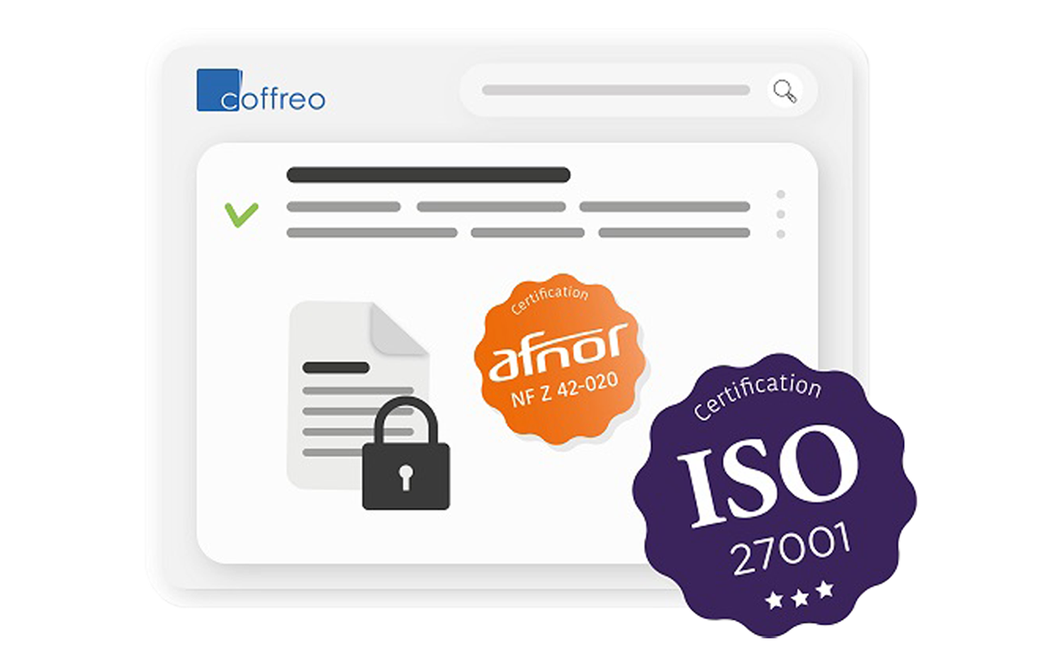 Le coffre-fort numérique Kelio offre un archivage électronique sécurisé et conforme