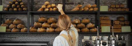 Illustration d'une boulangerie 
