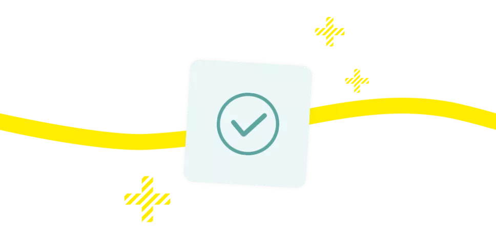 Checkmark icon for choosing a secure access control system