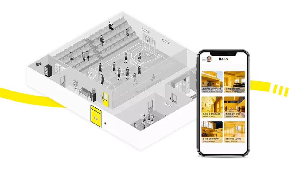 Kelio Arena - Accédez à vos salles