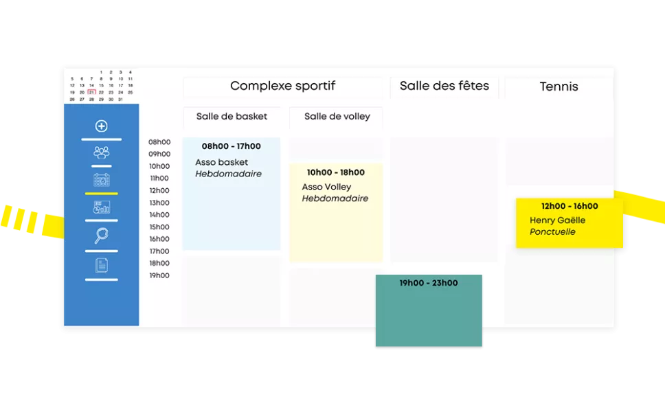 Kelio Arena - Planifiez vos réservations