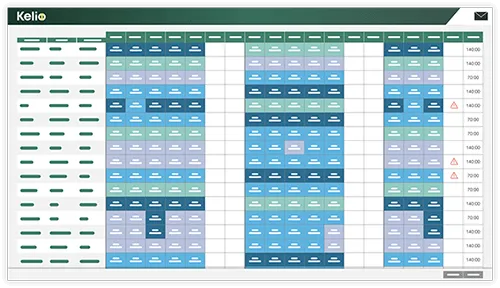 Integrating constraints into work scheduling