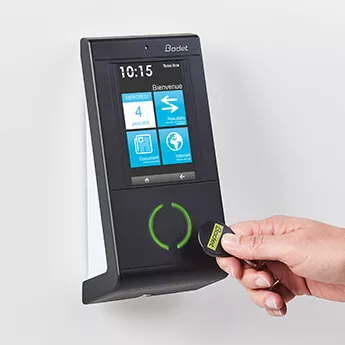 Clocking terminal