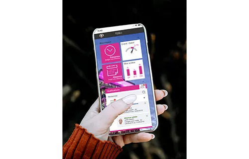 Badger sur smartphone