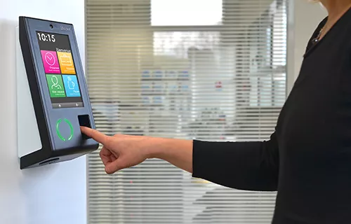 badgeage par biométrie