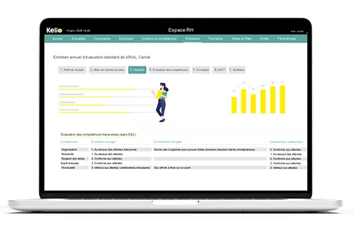 grille entretien individuel logiciel Kelio