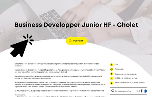 Rédiger annonce recrutement attractive business developper