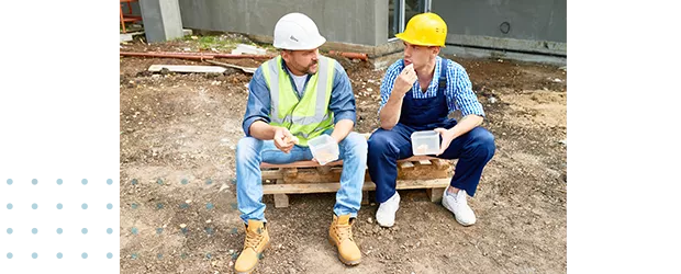 Pause dejeuner entreprise