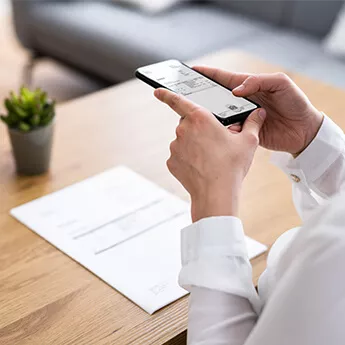 Logiciel de gestion des frais professionnels sur smartphone