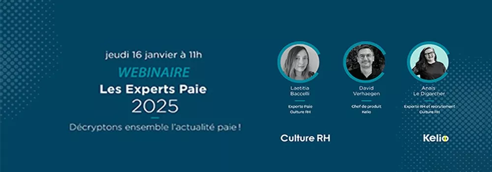 Actualité paie 2025 - Webinar