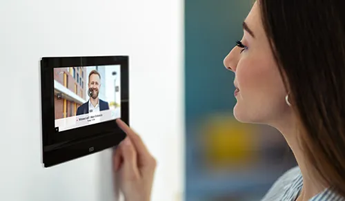 Interphones audio vidéo et visiophones
