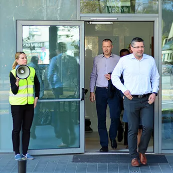 Liste des présents en cas d'alarme incendie