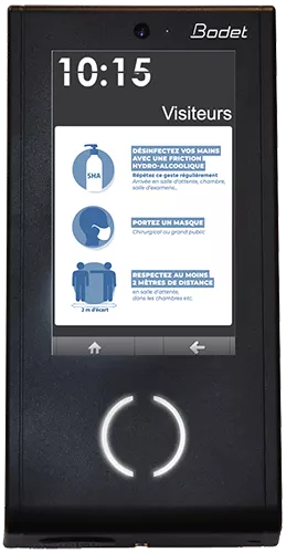 Kelio’s visitor management software Kelio’s visitor management software