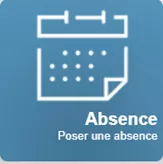onglet absence