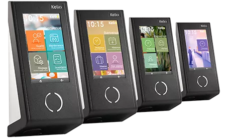 Personnalisez la badgeuse Kelio Visio aux couleurs de votre entreprise