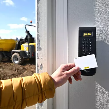 Clocking on construction sites and mobile sites with Xtrem