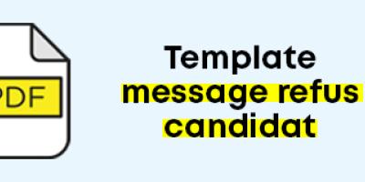 Template message refus candidat